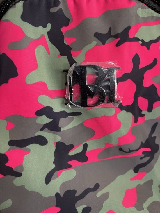 NWT Badgley Mischka Pink Camo Nylon  Backpack w/ Removable Belt Bag‎ Colorful main image 8